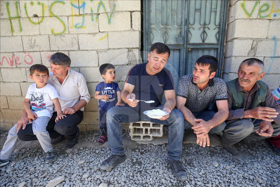 Terörden arındırılan mezralarında huzura kavuştular