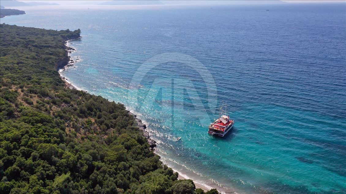 Summer views from Kusadasi Coast
