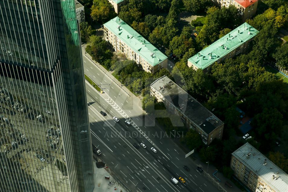 مناظر مسکو از تراس برج «فدراسیون»+ تصاویر