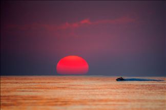 Atardecer en el Lago Van