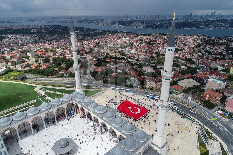 Büyük Çamlıca Camisi'nde Yaz Kuran Kursu Şenliği