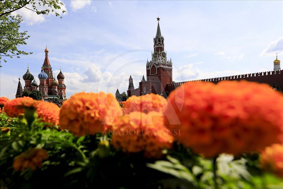 Festival de las flores en Moscú