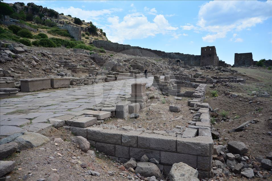 Forever inhabited ancient city: Assos, Turkey