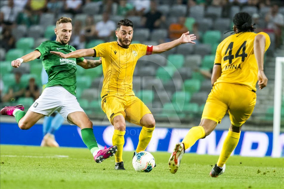 Europa League qualification match (NK Olimpija and Yeni Malatyaspor) 01-Aug-2019