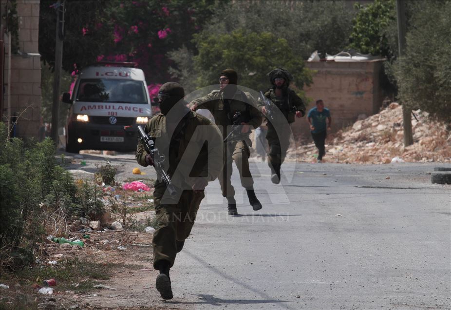 Protest in West Bank