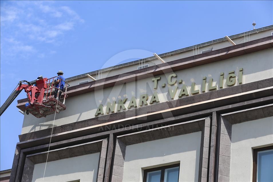 Ankara Valiliği yeni binasına taşınıyor