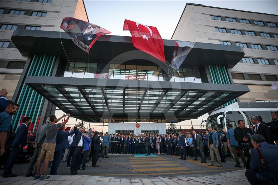 Cumhurbaşkanı Erdoğan, Bursa Şehir Hastanesi'ni ziyaret etti