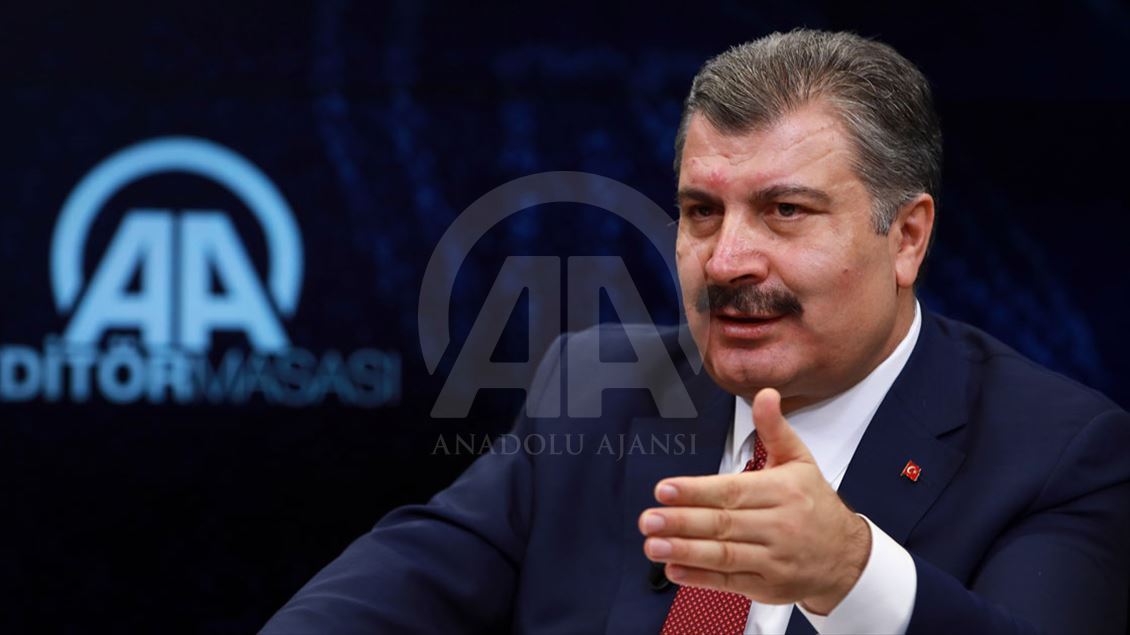 Saglik Bakani Fahrettin Koca Aa Editor Masasi Na Konuk Oldu Anadolu Ajansi