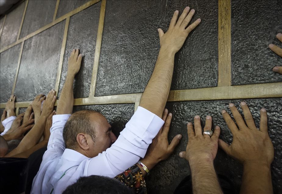 Hacı adayları kutsal topraklarda