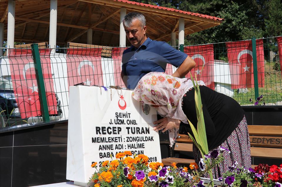 Şehit ailesinin hüzünlü bayramı