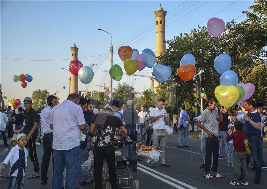 برگزاری نماز عید قربان در ازبکستان