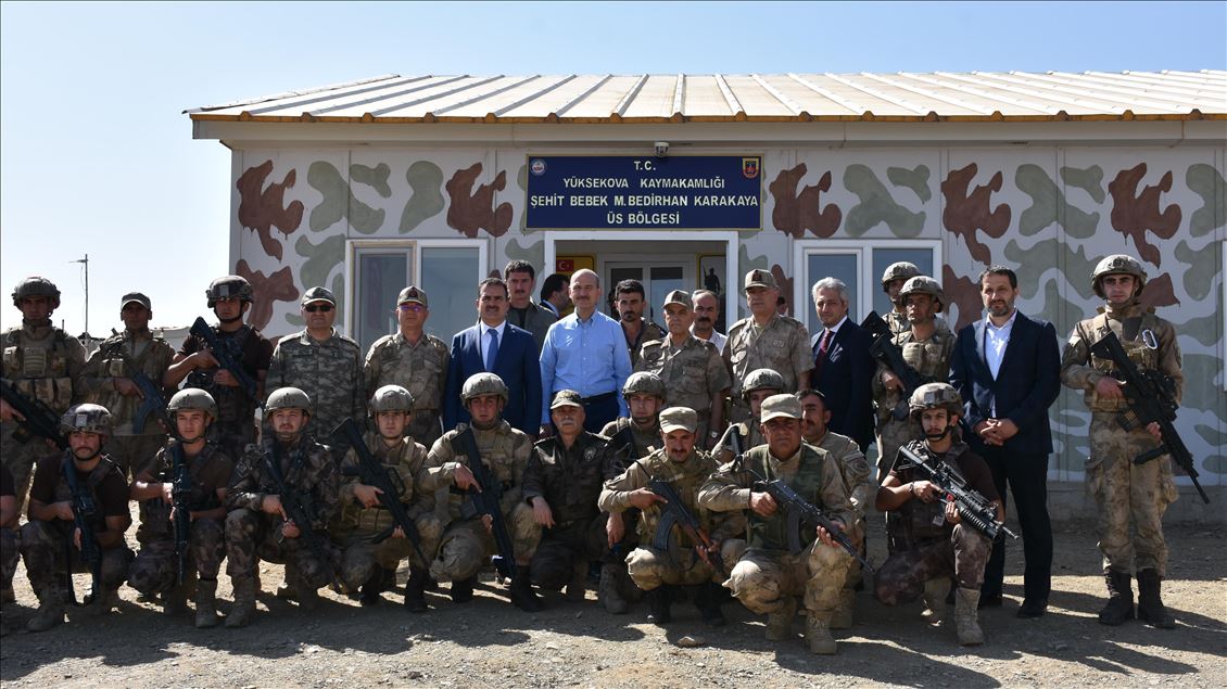 İçişleri Bakanı Soylu Hakkari'de
