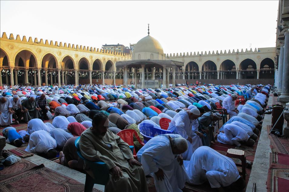 Eid Al Adha prayer in Egypt
