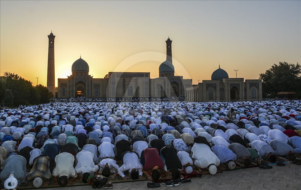 برگزاری نماز عید قربان در ازبکستان
