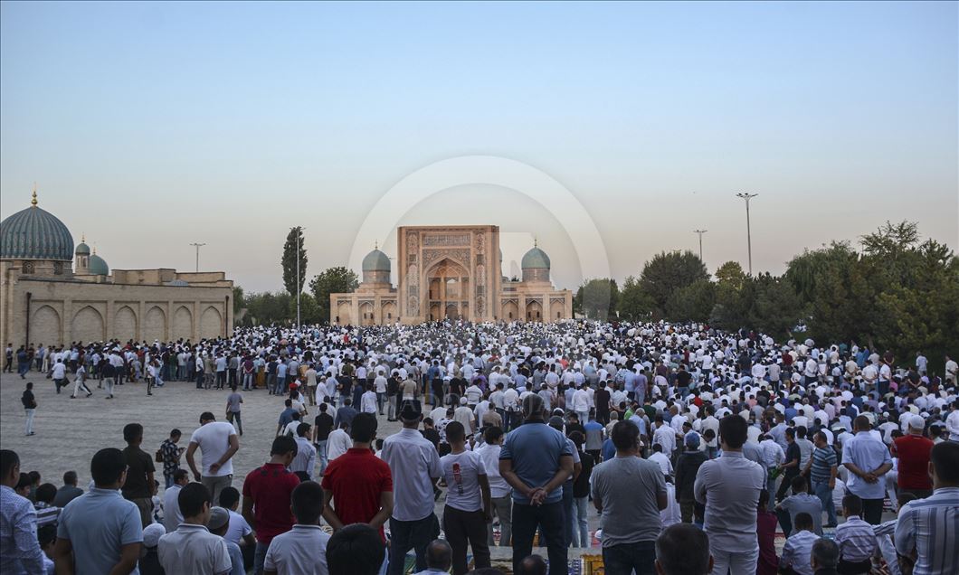 برگزاری نماز عید قربان در ازبکستان