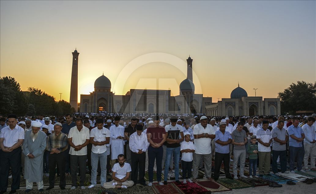 برگزاری نماز عید قربان در ازبکستان