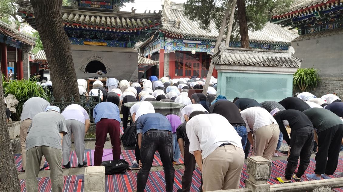 نماز عید قربان در چین برگزار شد