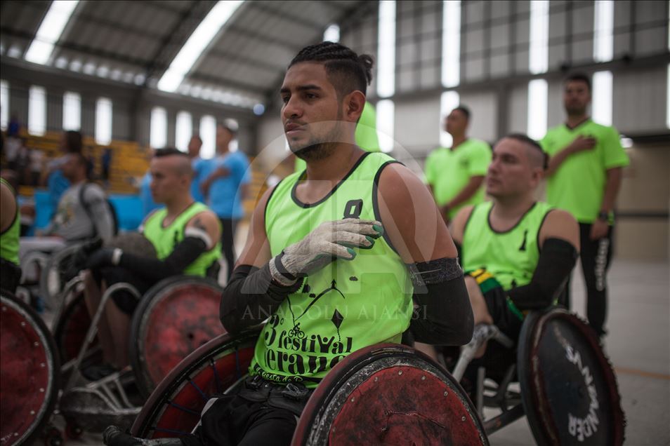 Open de Rugby en silla de ruedas en Bogotá
