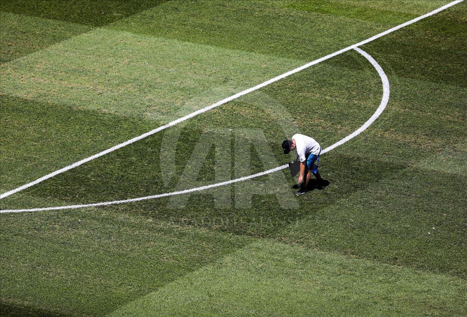 Vodafone Park, UEFA Süper Kupa maçına hazırlanıyor