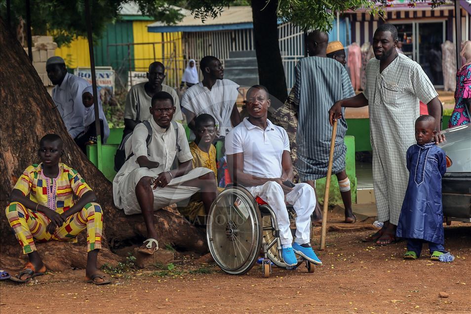 Gana'da engellilerin Kurban Bayramı sevinci