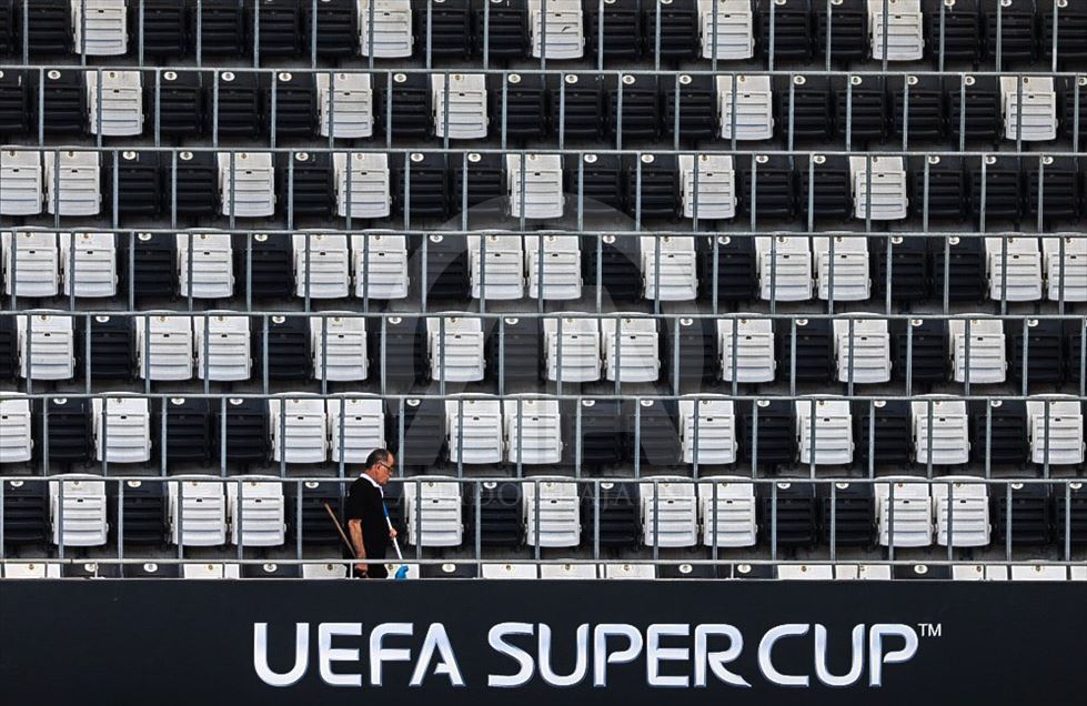 Vodafone Park, UEFA Süper Kupa maçına hazırlanıyor