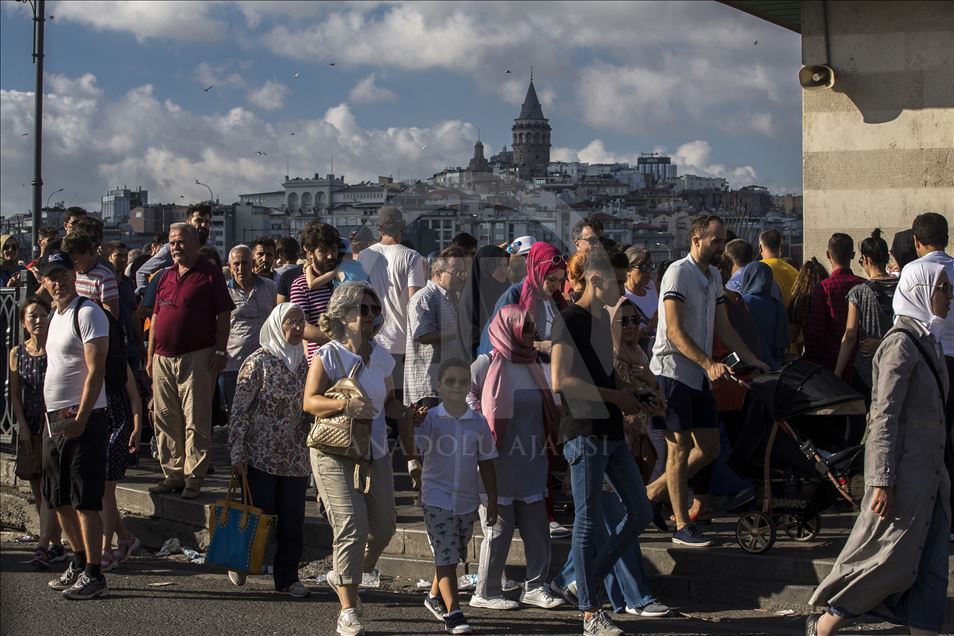 İstanbul'da bayram yoğunluğu