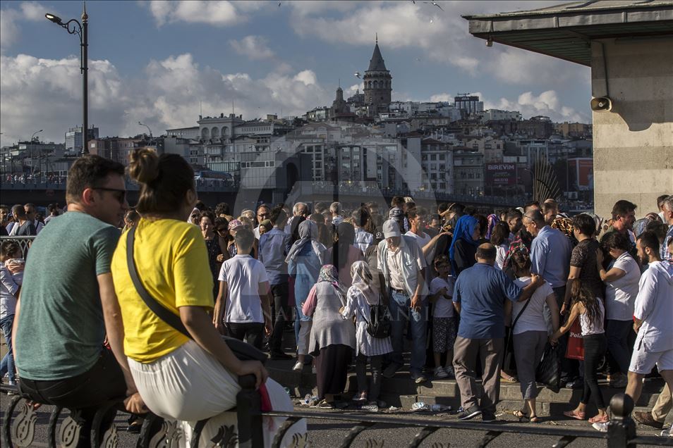 İstanbul'da bayram yoğunluğu