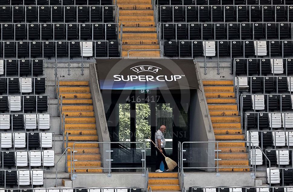 El Vodafone Park se prepara para la Supercopa de la UEFA 2019