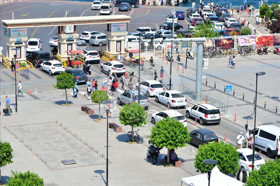 Tatilciler dönüş yolunda