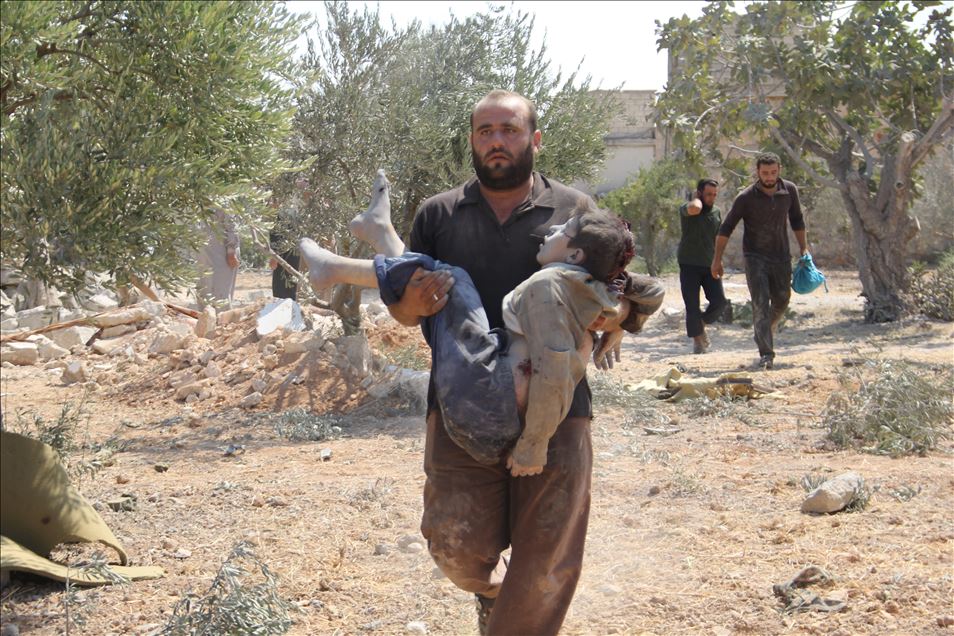 Airstrikes continue to hit Syria's Idlib : 6 dead