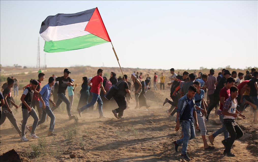 Manifestaciones de la "Gran Marcha del Retorno" en Gaza