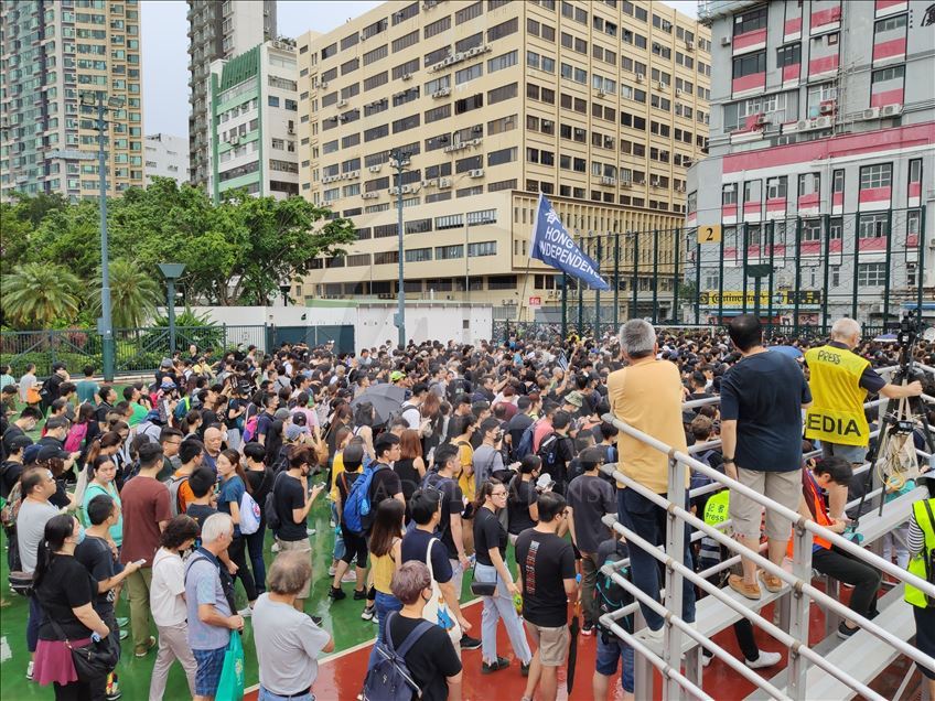 اعتراضات در هنگ‌کنگ ادامه دارد
