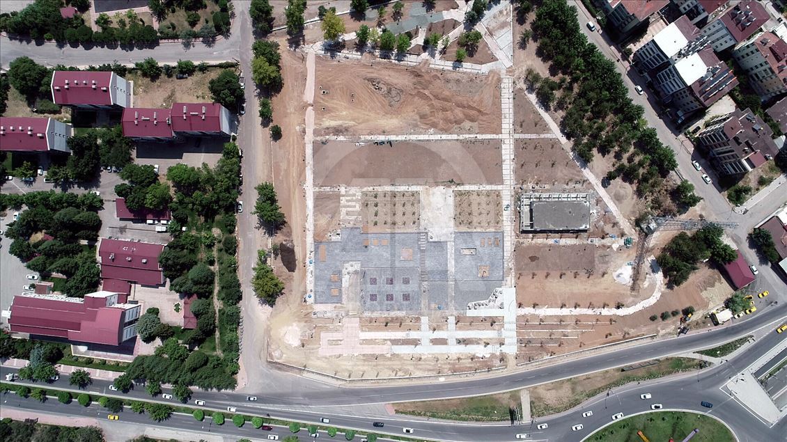 Bombalanan emniyet binası "millet bahçesi"ne dönüşüyor