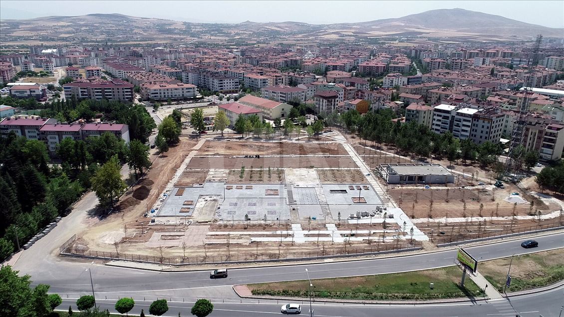 Bombalanan emniyet binası "millet bahçesi"ne dönüşüyor
