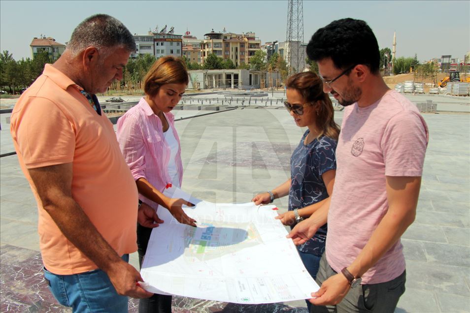 Bombalanan emniyet binası "millet bahçesi"ne dönüşüyor
