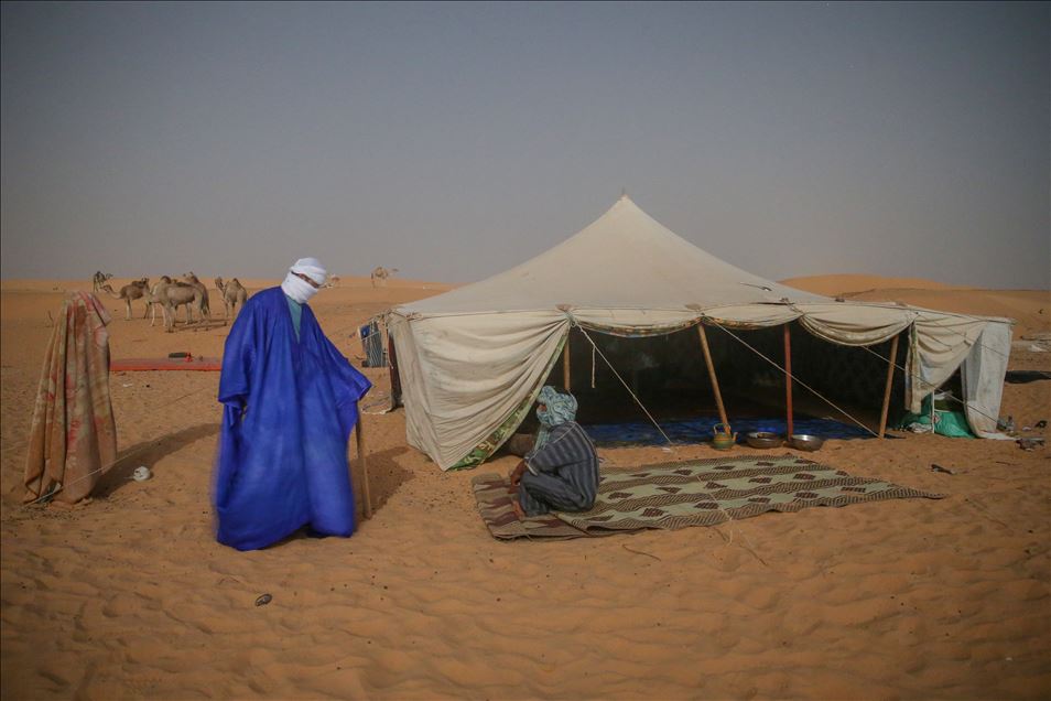 La vida en el desierto de Mauritania