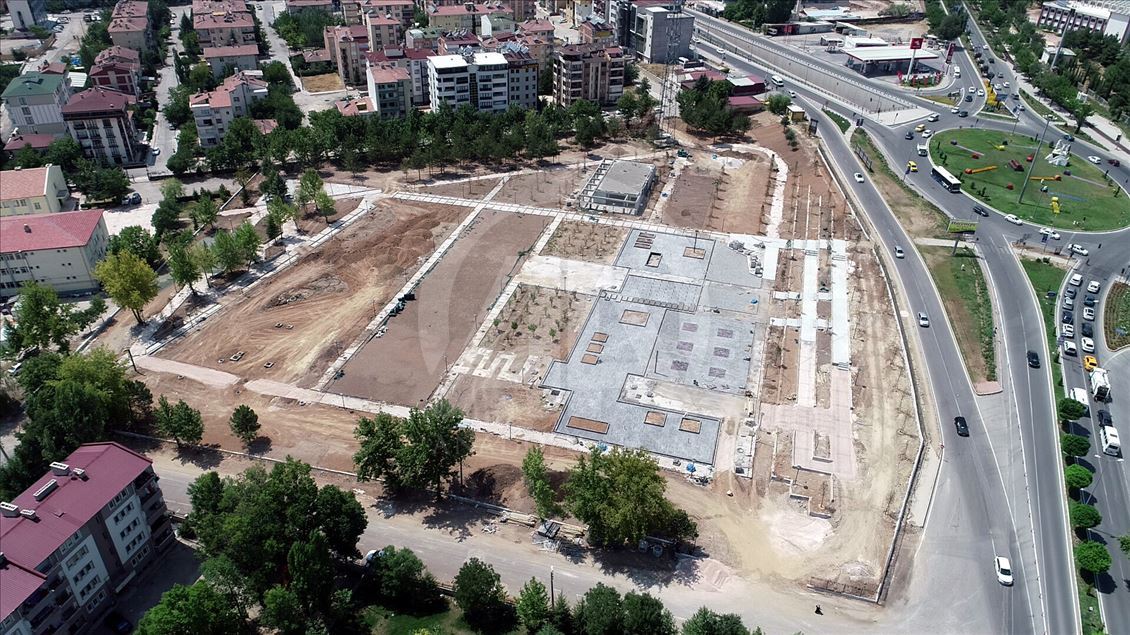 Bombalanan emniyet binası "millet bahçesi"ne dönüşüyor
