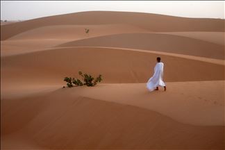 La vida en el desierto de Mauritania