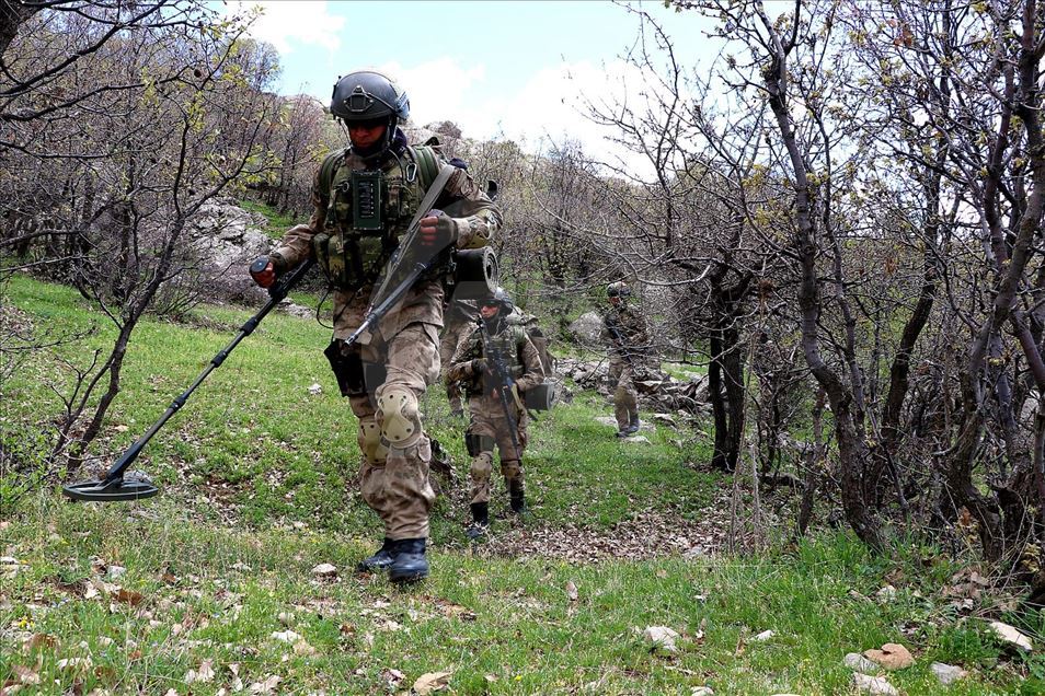 آغاز «عملیات کران» علیه تروریست‌های پ.ک.ک در 3 استان ترکیه
