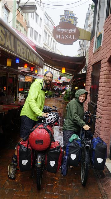 Ciclistas viajeros por el mundo están listos para viajar por Turquía