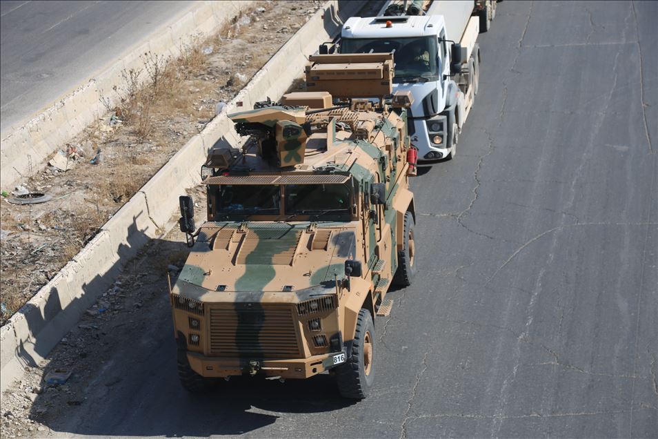 الدفاع التركية تدين استهداف النظام السوري رتلاً عسكريا لها بإدلب