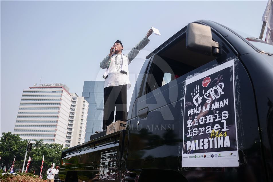 Aksi solidaritas bela Palestina, Masjid al-Aqsa