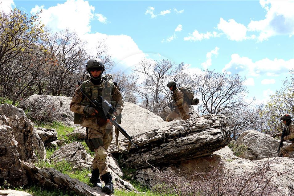 آغاز «عملیات کران» علیه تروریست‌های پ.ک.ک در 3 استان ترکیه
