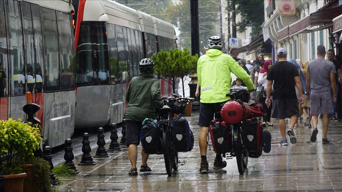 Ciclistas viajeros por el mundo están listos para viajar por Turquía