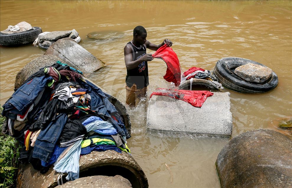 Ivory Coast's Laundrymen "Fanico's"