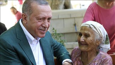 بازدید اردوغان از اماکن باستانی استان موغلا