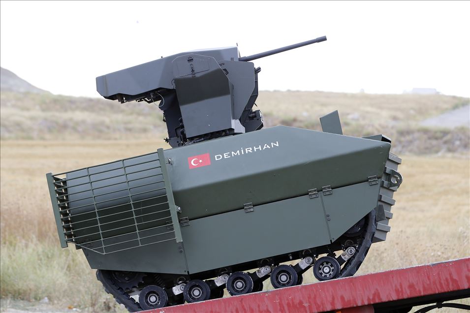 "دميرهان" مدرعة تركية ذاتية القيادة جاهزة لخوض المعارك 
