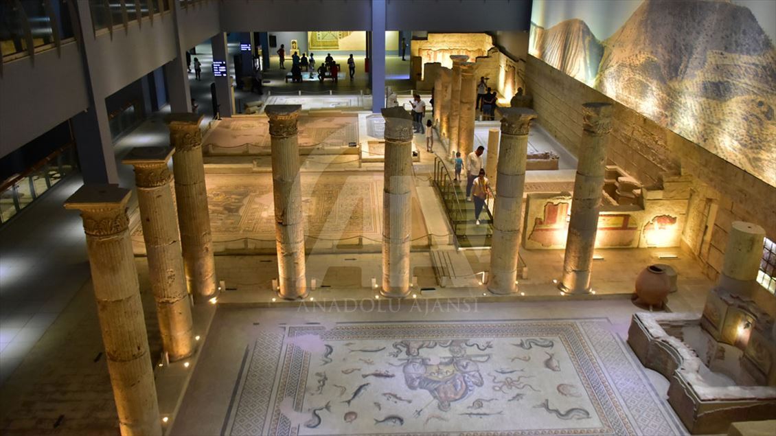 Zeugma Mozaik Müzesi'ne ziyaretçi ilgisi