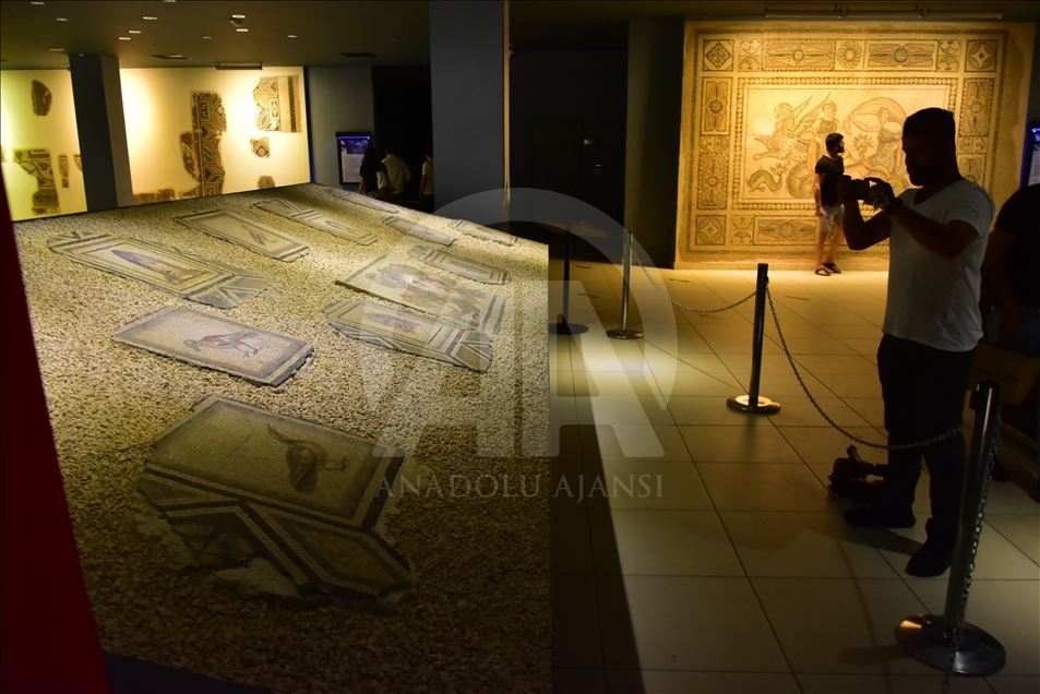 Zeugma Mozaik Müzesi'ne ziyaretçi ilgisi