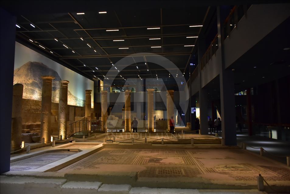 Zeugma Mozaik Müzesi'ne ziyaretçi ilgisi